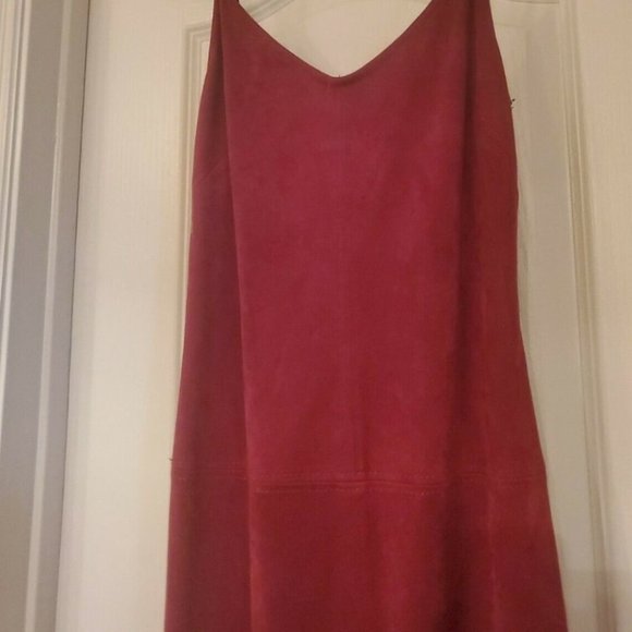 Chelsea & Violet Boho Faux Suede Maxi Dress XS - Picture 7 of 8